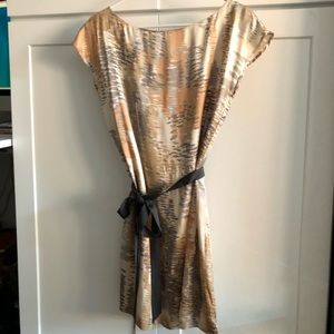 Club Monaco tie shift dress